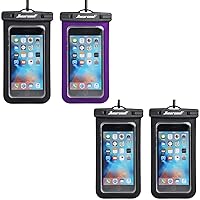 Hiearcool Universal Waterproof Case,Waterproof Phone Pouch Compatible for iPhone 13 12 11 Pro Max XS Max XR X 8 7 Samsung Galaxy s10/s9 Google Pixel 2 HTC Up to 7.0