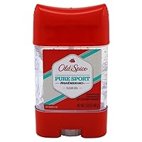 Old Spice Pure Sport Clear Gel Deodorant 2.85 Ounce