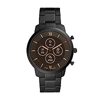 Fossil Men's Neutra Hybrid Smartwatch HR with Always-On Readout Display, Heart Rate, Activity Tracking, Smartphone Notifications, Message Previews