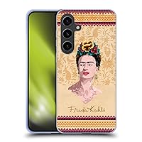 Head Case Designs Officially Licensed Frida Kahlo Yellow Portrait Soft Gel Case Compatible with Samsung Galaxy S24+ 5G