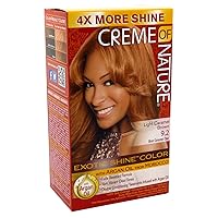 Color #9.2 Light Caramel Brown Exotic Shine (Pack of 2) Creme Of Nature Color #9.2 Light Caramel Brown Exotic Shine (Pack of 2)