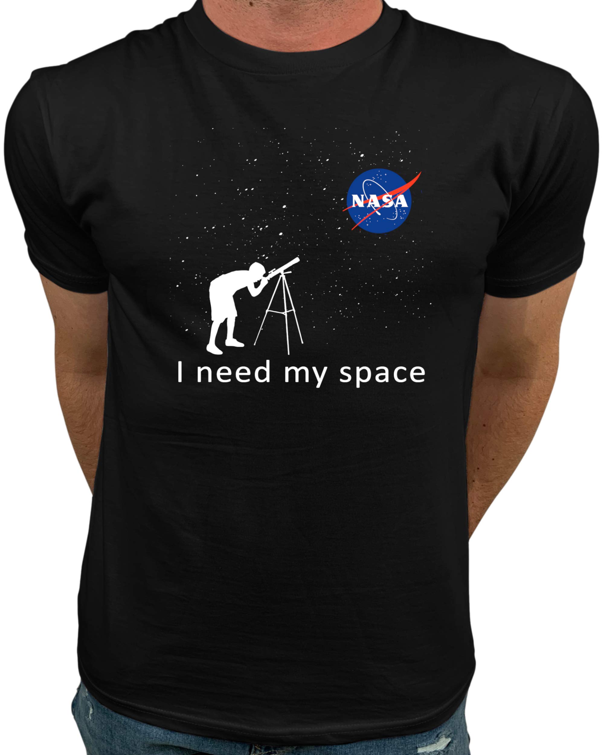 Market Trendz Official Logo NASA I Need My Space | NASA T Shirts Kids | NASA Clothing Men