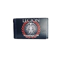 Legion Men - Prometheus' Gift Bar Soap - Lemongrass Scent - Made with organic ingredients and essential oils in the USA