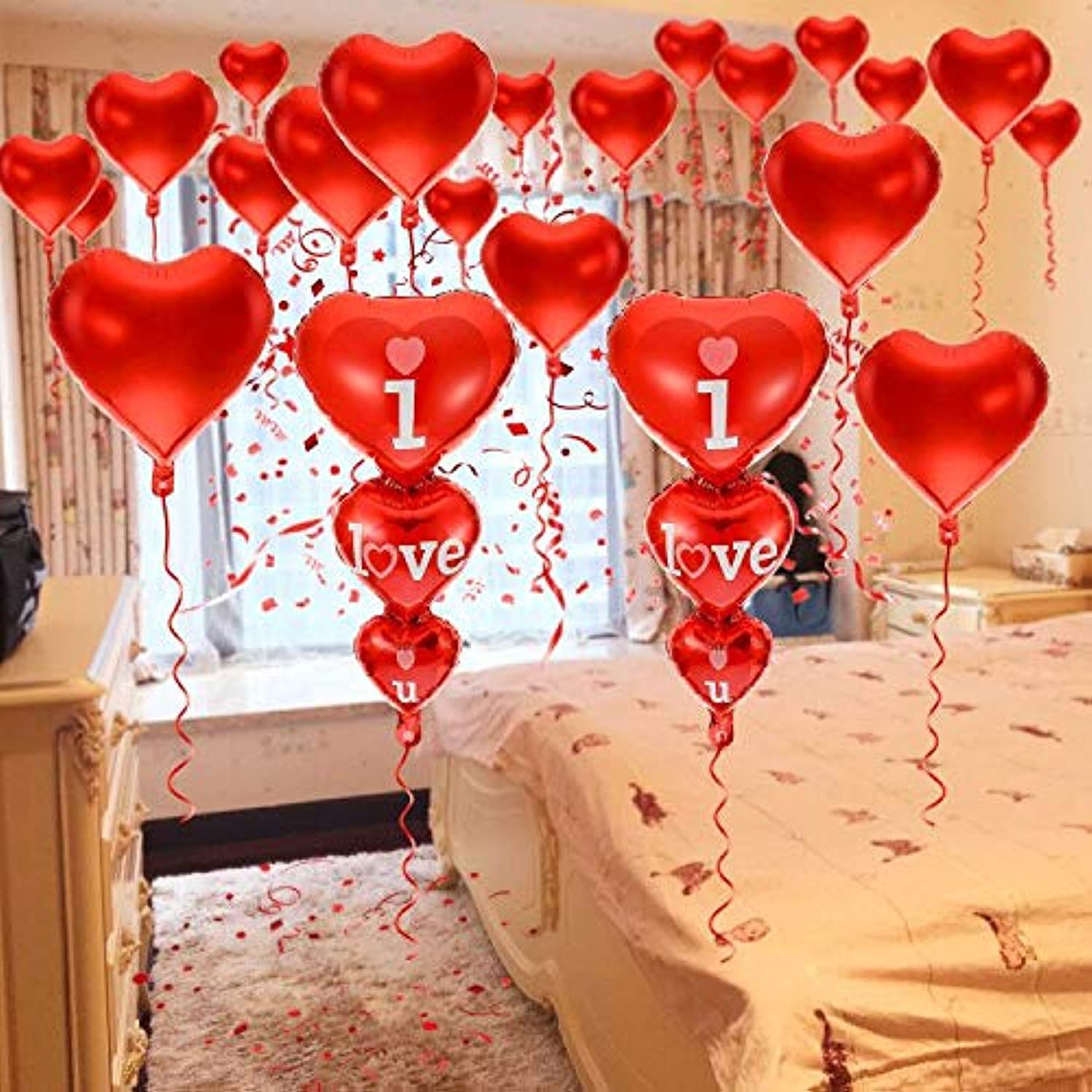 Mua 20 + 2 I Love You Balloons - Helium Supported - Love Balloons ...