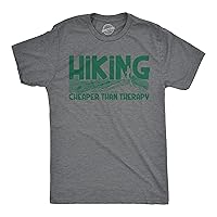 Mens Camping T Shirts Funny Camp Tees for Guys Cool Shirts for Outdoor Camping
