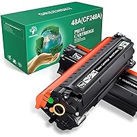 GREENSKY Compatible 48A Toner Cartridge Replacement for HP 48A CF248A for HP Laserjet Pro MFP M15w M29w M28w M15a M15 M14 M17 M28 M31 M31w M28a M29a M30w M16a M16w Printer Black Toner (2 Pack)