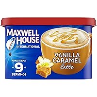 International Vanilla Caramel Latte Café-Style Instant Coffee Beverage Mix (8.7 oz Canister)
