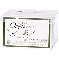 Organic Cotton Baby Safety - Pack of 56 Buds