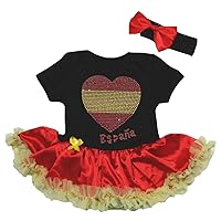 Petitebella National Theme Cotton Bodysuit Baby Dress Nb-18m