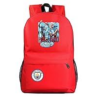 Casual Lightweight Daypacks Erling Haaland Backpack Wear Resistant Large Capacity Canvas Bookbag for University