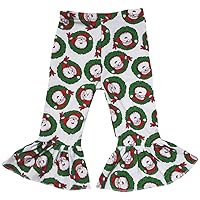 Petitebella Santa Claus Pant Trouser Girl Clothing 1-8y