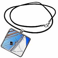 The Realist Adjusts The Sails Nautical Art - Necklace With Pendant (ncl-361225)