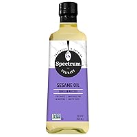 Spectrum Sesame Oil, Unrefined, 16 oz