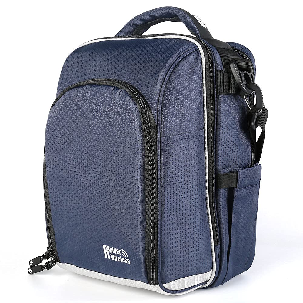 Premium Pilot Bag, Flight Bag, Aviation Bag (Navy Blue)