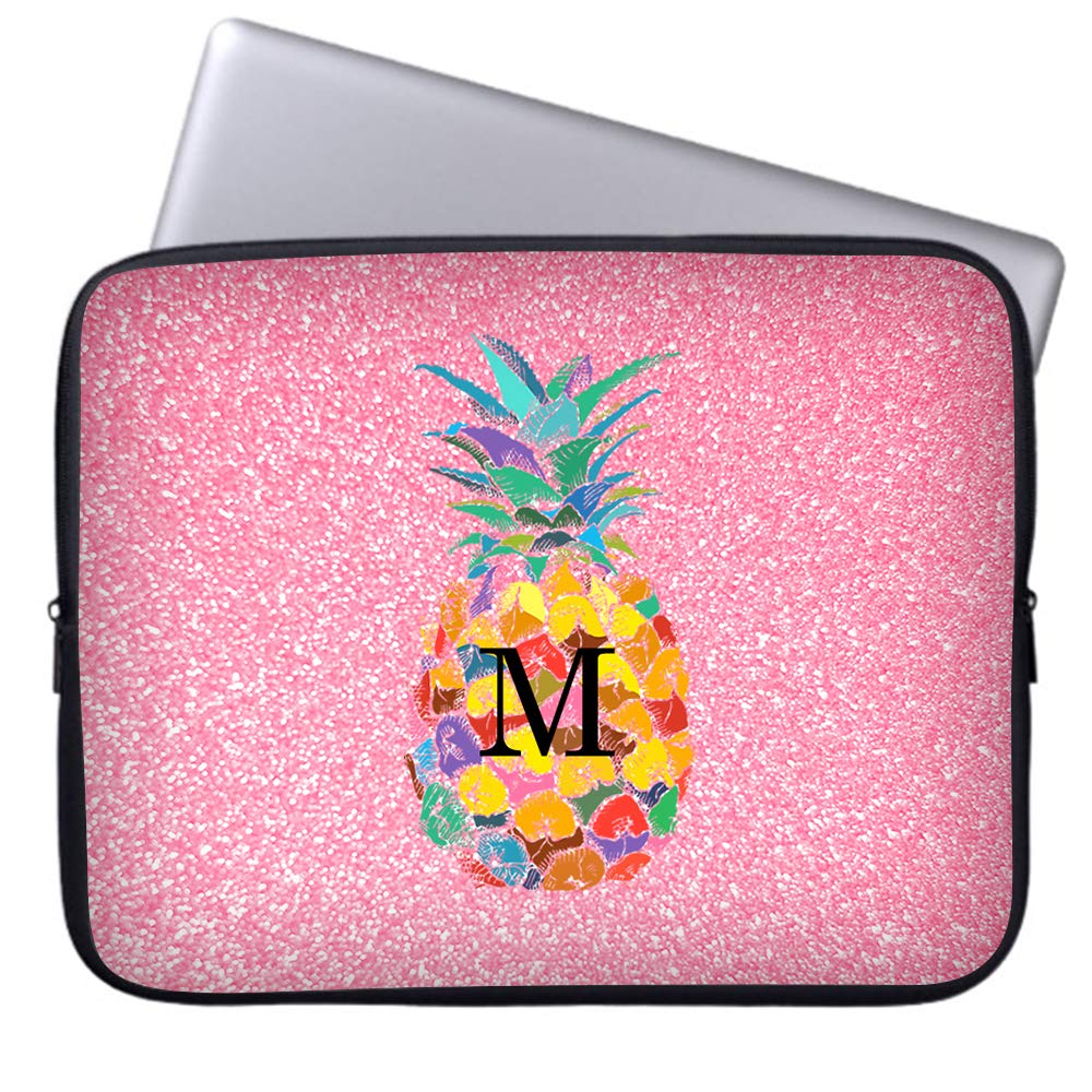 WEME Custom Personalized Pineapple Laptop Sleeve Case for Laptops and Ultrabooks Protective MacBook Air/MacBook Pro 13 Inch