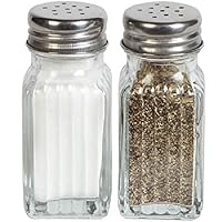 2-ct. Set Glass Salt and Pepper Shakers Greenbrier, 2-ct. Set Glass Salt and Pepper Shakers