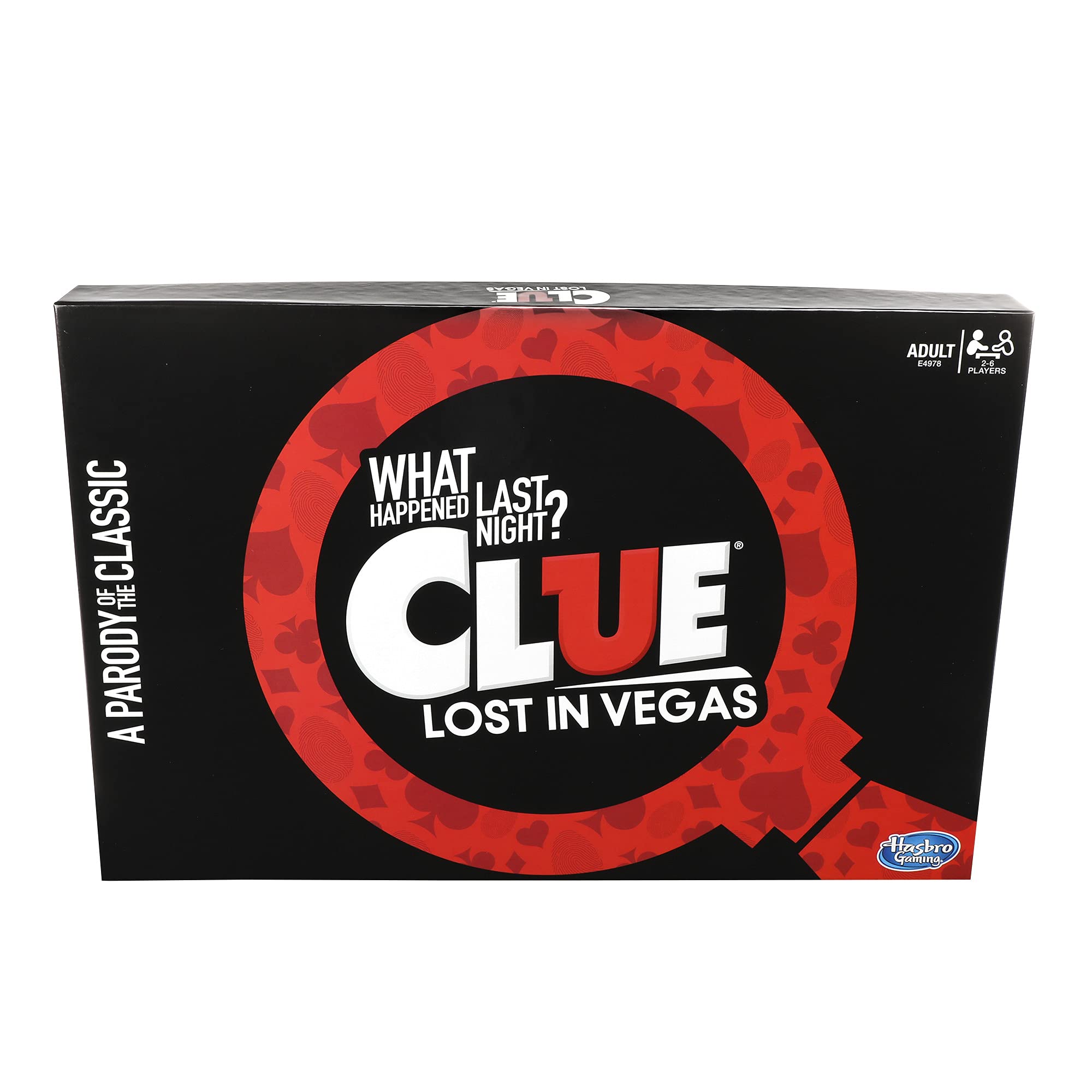 Clue Lost in Vegas Board Game The Classic Whodunnit Parody Mystery Game
