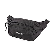 NAUTICA Fanny Pack, Black, One Size