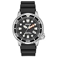 Men's Eco-Drive Promaster Diver Watch with Polyurethane Strap and Rotating Bezel
