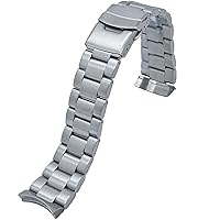  MiLTAT 22mm Goma BOR Watch Band compatible with Orient