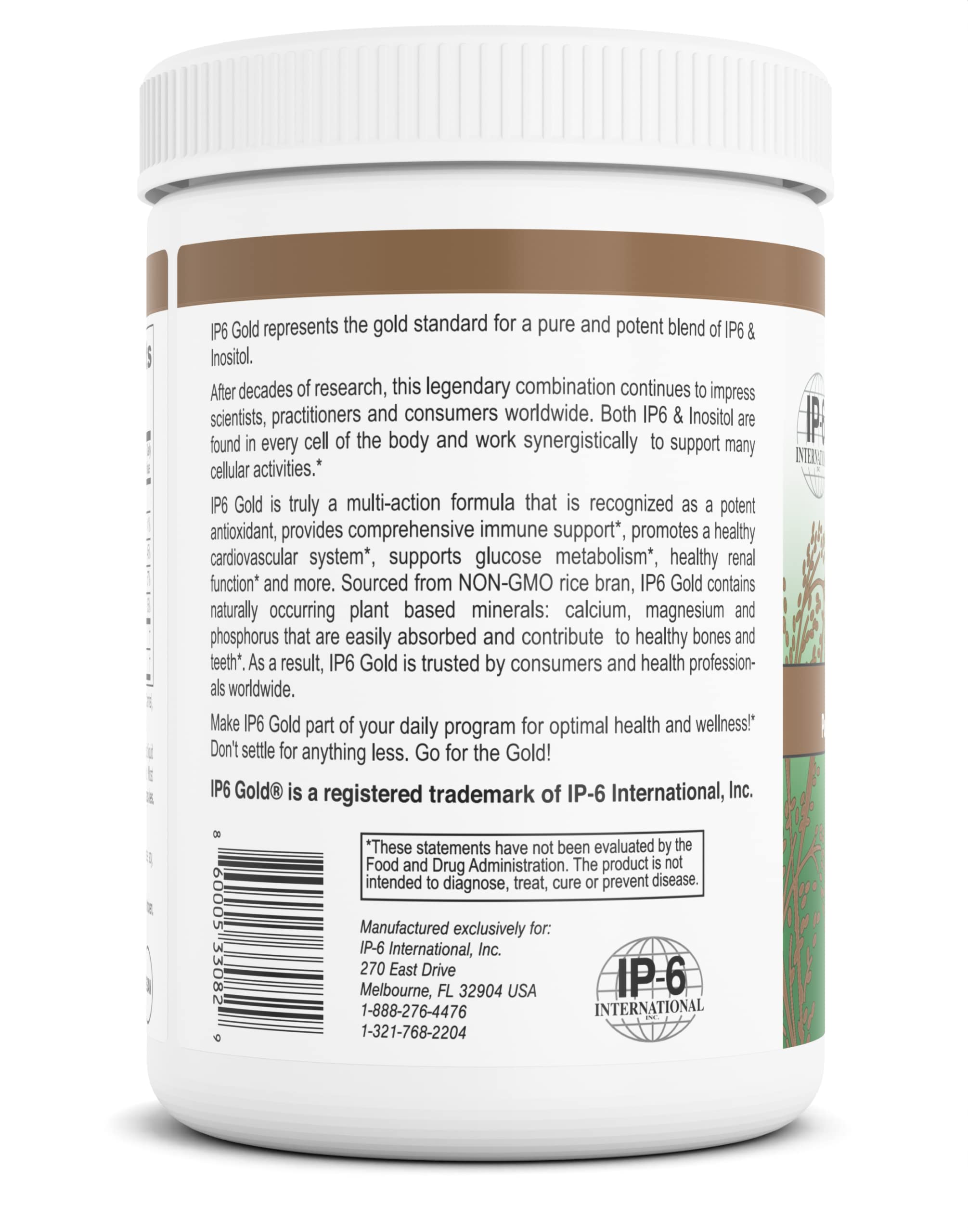 IP-6 Gold Powder with an Improved Mango Passionfruit Flavor, 60 Servings