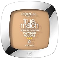 True Match Super Blendable Oil Free Foundation Powder, W4 Light Medium, 0.33 oz, Packaging May Vary