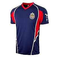Icon Sports Men's Chivas Training Jersey, Licensed Chivas Del Guadalajara Tee Shirt