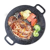 FULTAC 3820 Multi Griddle Pan, Grill Frying Pan, Compatible with Direct Fire, Camping, Iron, Approx. W 13.6 x D 11.0 x H 0.8 inches (34.5 x 28 x 2 cm)