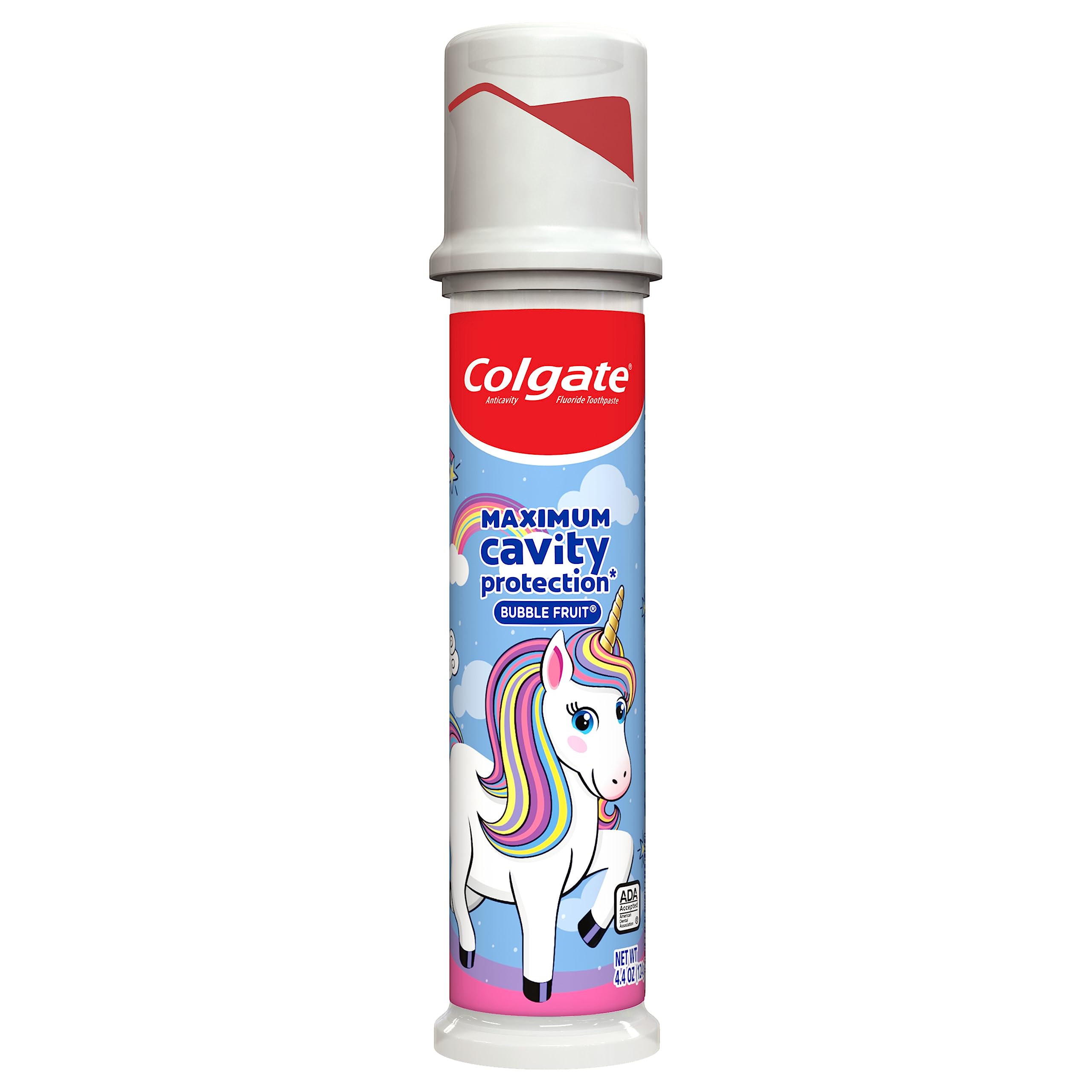Colgate Kids Unicorn Toothpaste Pump, 4.4 Ounce, 6 Pack