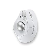 Kensington Pro Fit® Ergo Vertical Wireless Trackball-White (K75263WW)
