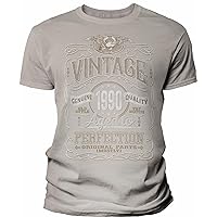 34th Birthday Shirt for Men - Vintage 1990 Aged to Perfection - 34th Birthday Gift