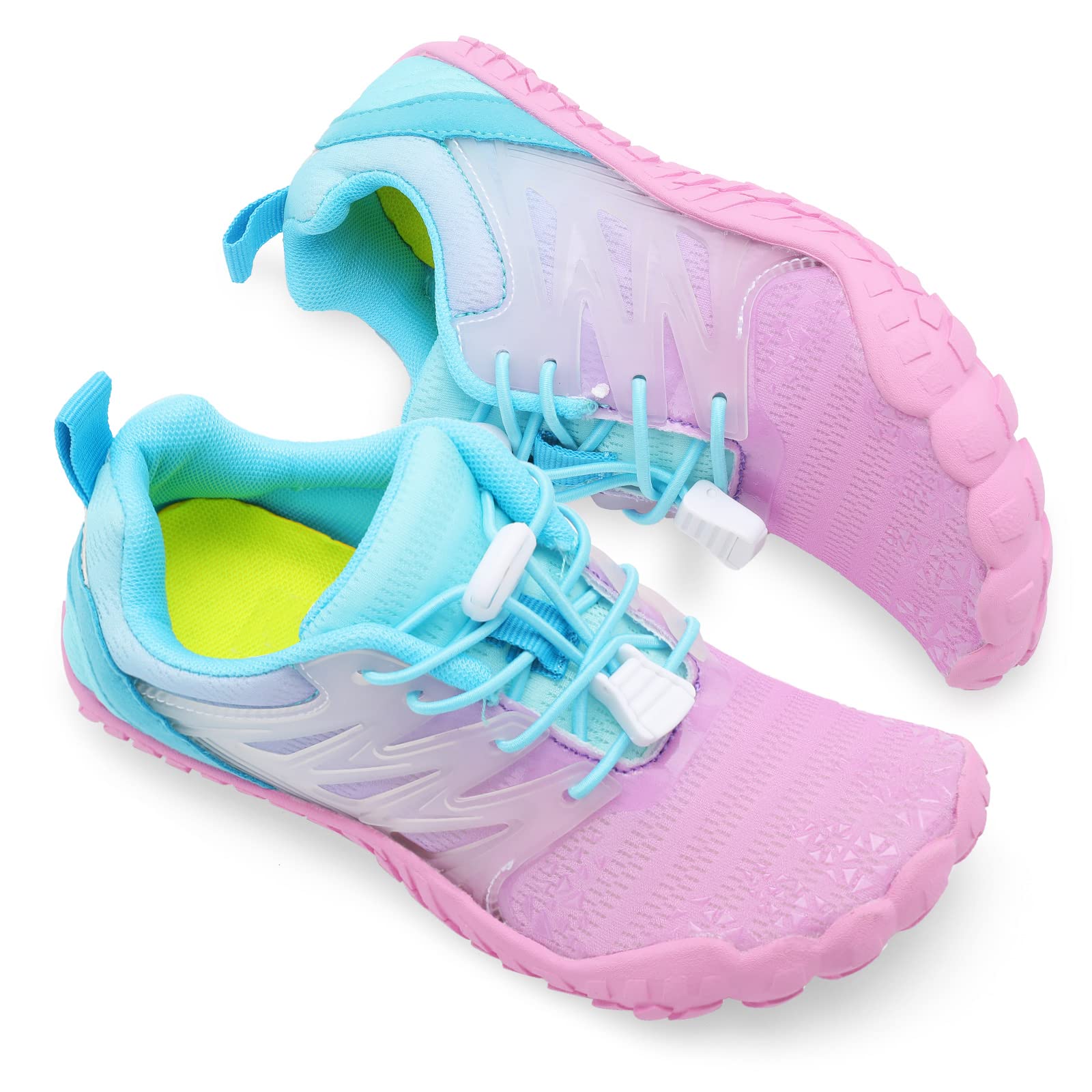 L-RUN Kids Water Shoes Boys Girls Water Hiking Shoes Indoor Outdoor Quick Dry Athletic Sneaker Shoes