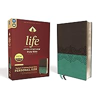 NIV, Life Application Study Bible, Third Edition, Personal Size, Leathersoft, Gray/Teal, Red Letter NIV, Life Application Study Bible, Third Edition, Personal Size, Leathersoft, Gray/Teal, Red Letter Imitation Leather
