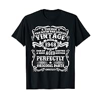 Vintage 1948 Man Myth Legend 75th Birthday 75 Year Old Gifts T-Shirt