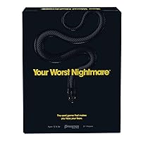 Pressman Your Worst Nightmare The Card Game That Makes You Face Your Fears, Black
