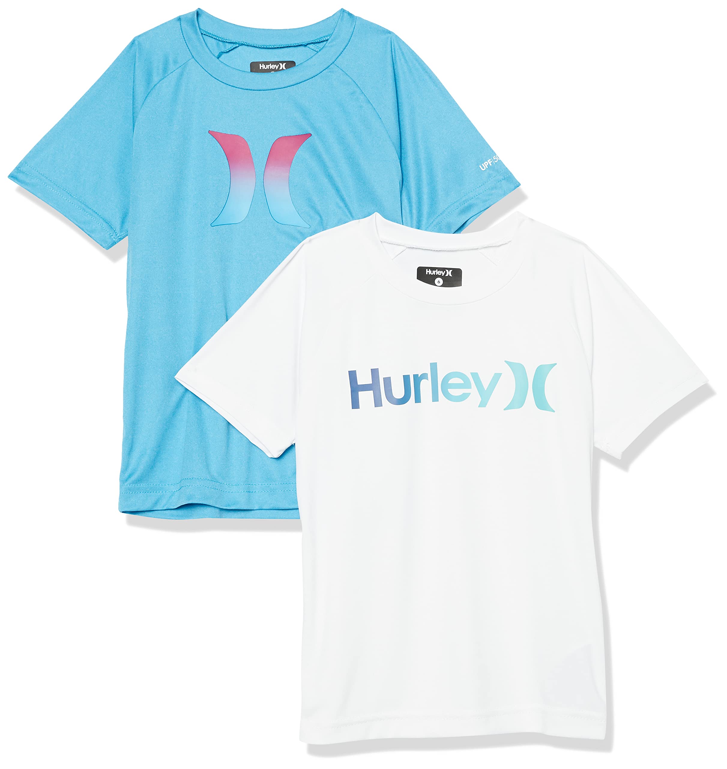 Hurley Boys' 2-Pack Rash Guard Shirt