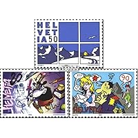 Switzerland 1474-1476 (Complete.Issue.) fine Used/Cancelled 1992 Comics (Stamps for Collectors) Comics