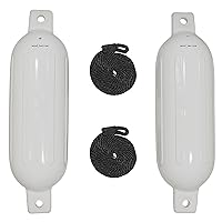 Extreme Max 3006.7372 BoatTector Inflatable Fender Value 2-Pack - 4.5