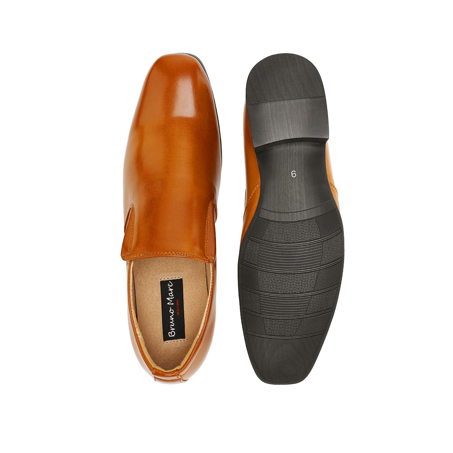 Mua Bruno Marc Men's Leather Lined Dress Loafers Slip-On Shoes trên ...