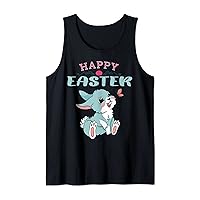 Happy Easter with sugar sweet bunny Tank Top