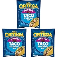 Ortega Seasoning Mix, Chipotle, 1 Ounce (Pack of 3)