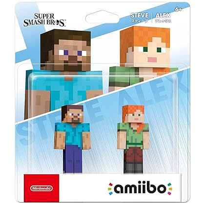amiibo™ - Steve + Alex 2-pack - Super Smash Bros.™ Series