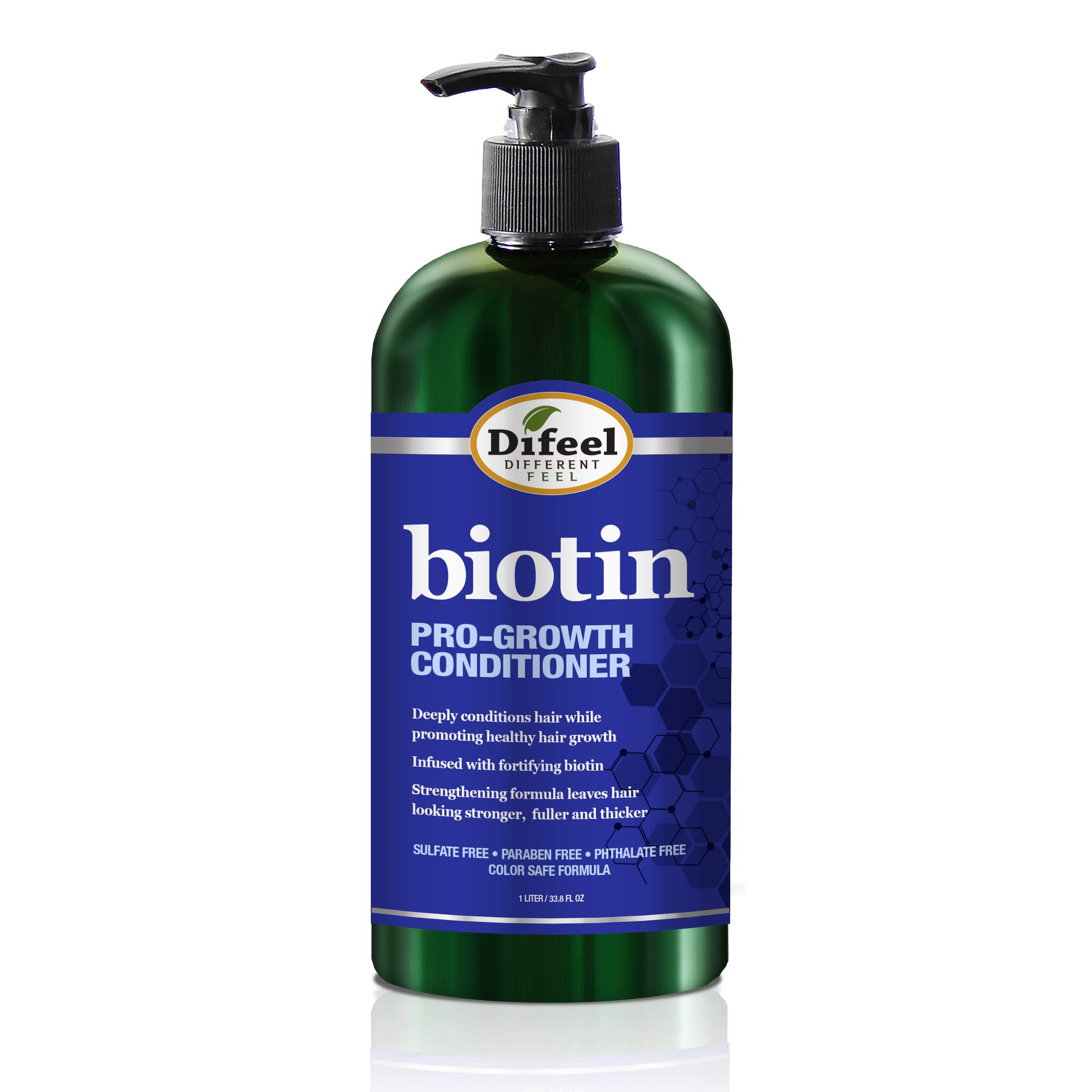 Difeel Pro-Growth Biotin Conditioner for Hair Growth 33.8 oz. - Conditioner for Thin Hair