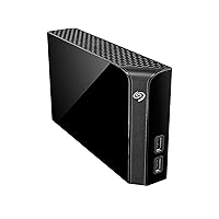 Seagate Backup Plus Hub 4TB External Hard Drive Desktop HDD – USB 3.0, for Computer Desktop Workstation PC Laptop Mac, 2 USB Ports, 2 Months Adobe CC Photography (STEL4000100), Model:STEL4000100