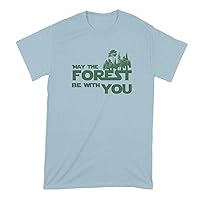 May The Forest Be with You Shirt Nature Lover Tshirt Funny Camping T Shirts