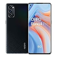 OPPO Reno4 Pro 5G Dual-SIM 256GB (GSM Only | No CDMA) Factory Unlocked Android Smartphone (Space Black) - International Version