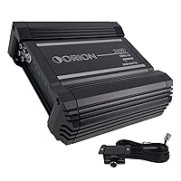 Orion XTR Series XTR1000.1D High Power Monoblock Class D Car Amplifier - 1000W RMS, 1-Ohm Stable, Low-Pass Crossover, Bass Boost Control, MOSFET Power Supply, Bass Knob Included, Made in Korea