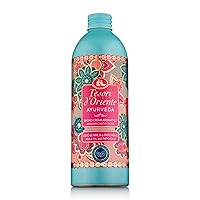 Tesori d’Oriente Bubble Bath for Women, Foaming Bath, Bath Bubbles for Women Relaxing, Luxurious Body Wash for Women & Skin Care - 500 Ml-16.91 us Fl Oz- [Italian Import ]-(Ayurveda)