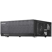 SilverStone Technology Home Theater Computer Case (HTPC) with Faux Aluminum Design for ATX/Micro-ATX Motherboards and New USB Type C Front Port, SST-GD09B-C SilverStone Technology Home Theater Computer Case (HTPC) with Faux Aluminum Design for ATX/Micro-ATX Motherboards and New USB Type C Front Port, SST-GD09B-C