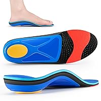 DACAT Plantar Fasciitis Insoles for Women & Men- High Arch Support Shoe Inserts for Heel Pain,Heavy Duty Foot Pain Orthotics Insoles for Flat Feet, Pronation, Work Boot Insoles for Standing All Day